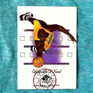 Lakers Shaquille O’Neal card